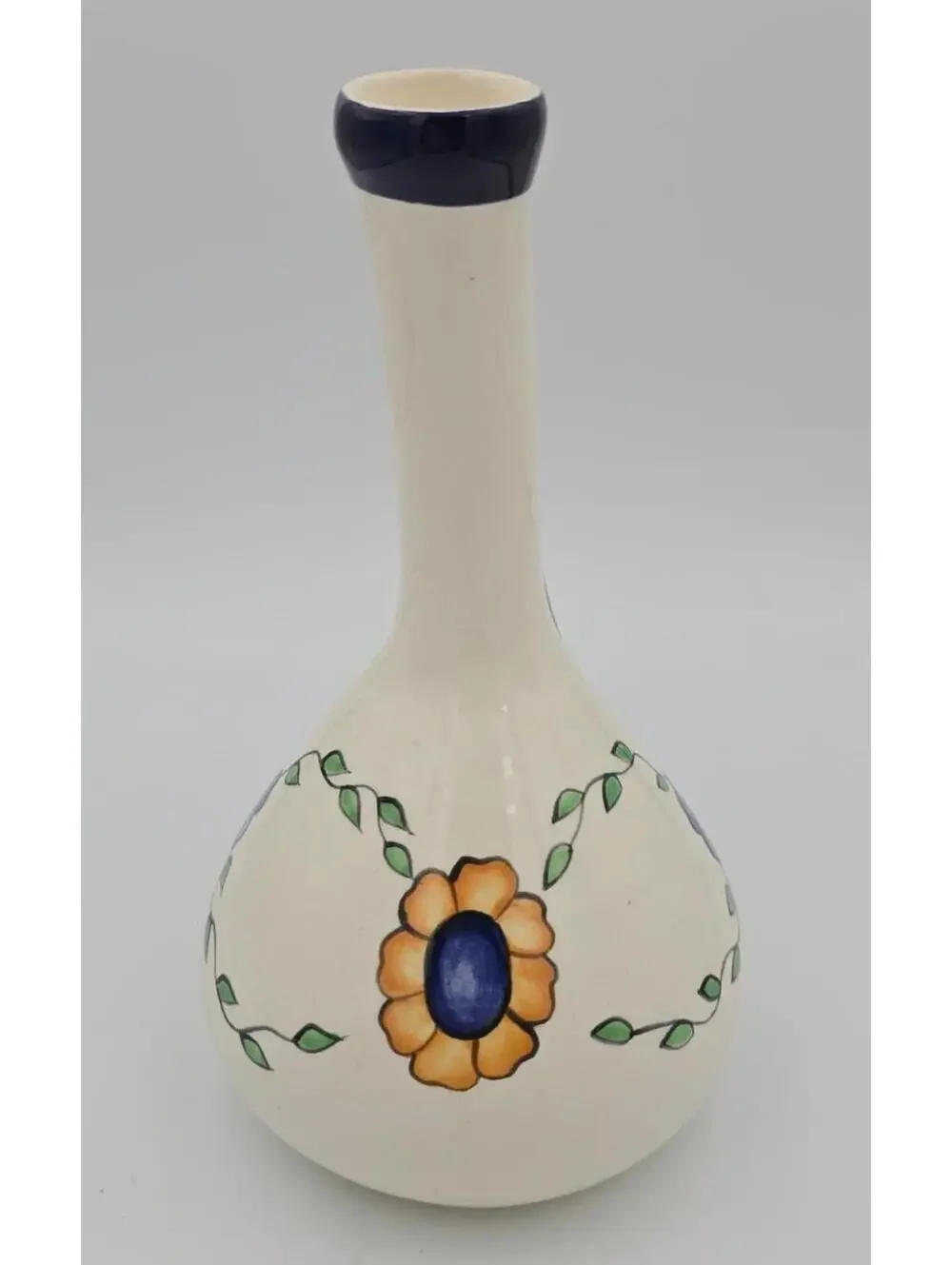 National Geographic Vintage Guatemalan Handcrafted Novica Ceramic Wine Decanter